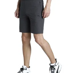 Puma Dark Grey Cotton Regular Fit Sports Shorts image 3