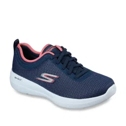 Skechers Women's GO WALK STABILITY-COCO JAZZ Navy Coral Walking Shoes image 2
