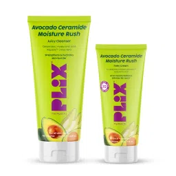 Plix Avocado Ceramide Moisture Rush - Cleanser & Cream image 1