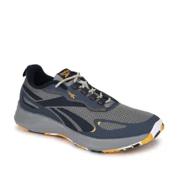Reebok Men's CRAZE RUNNER Flat Grey & Navy Running Shoes image 2