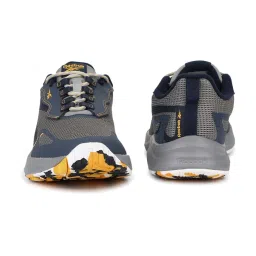 Reebok Men's CRAZE RUNNER Flat Grey & Navy Running Shoes image 5