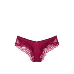 Victoria's Secret Very Sexy Rose Lace-Trim High-Leg Cheeky Panty Pink-image-95
