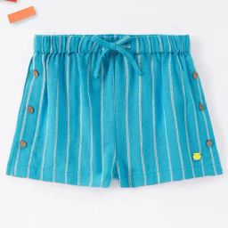 Ed-a-Mamma Kids Blue Striped Shorts-picture-21