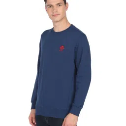 U.S. Polo Assn. Navy Cotton Regular Fit SweatShirt image 3
