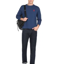 U.S. Polo Assn. Navy Cotton Regular Fit SweatShirt image 5