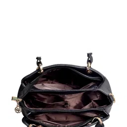 Lino Perros Black Solid Handbag image 4