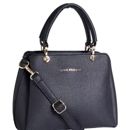 Lino Perros Black Solid Handbag image 2