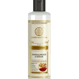 Khadi Natural Sandalwood & Kesar Moisturizer - 210 ml image 1