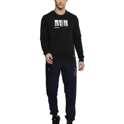 ALCIS Black Round Neck Sweatshirt image 5