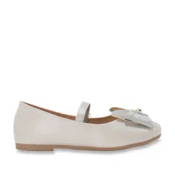 Pantaloons Junior Kids Grey Mary Jane Shoes-picture-27