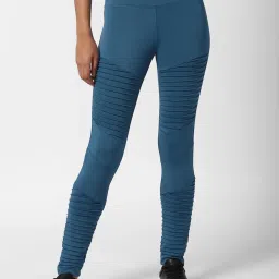 Forever 21 Blue Regular Fit Leggings image 1