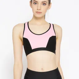 Lady Lyka Multicolor Non Wired Non Padded Sports Bra (Pack Of 2) image 2