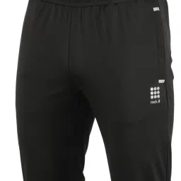 Rock.it Black Regular Fit Trackpants image 4
