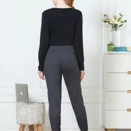 Van Heusen Grey Regular Fit Joggers image 2