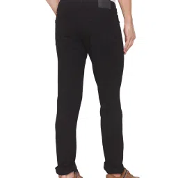 Spykar Black Slim Fit Low Rise Jeans image 2