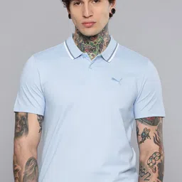 Puma ESS ELEVATED Polo Collar Slim Fit T-shirt-picture-37