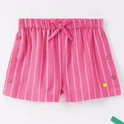 Ed-a-Mamma Kids Pink Striped Shorts-picture-23