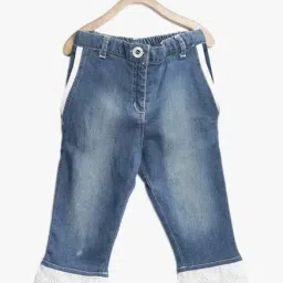 StyleStone Kids Blue Light Wash Capri-picture-18