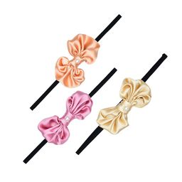 FUNKRAFTS Girls Pink & Peach-Coloured Set of 3 Ponytail Holders-picture-20