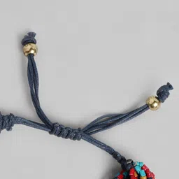 RICHEERA Women Blue & Red Multistrand Bracelet image 4