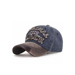 Alexvyan Men Embroidered UV Protection Pure Cotton Baseball Cap-picture-18