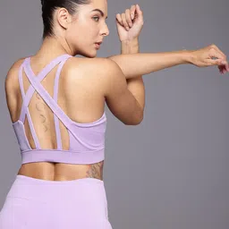 HRX by Hrithik Roshan Lightly Padded Full Coverage Running Bra HRX_SS24_W_BA_KR022_C-image-19