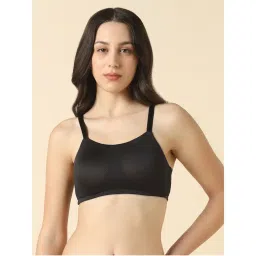 Van Heusen Women Solid Medium Coverage Padded Pull On Bra - Black-image-99