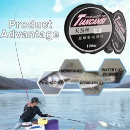 Futurekart 0 .35mm 100m Super Strong Lure Fishing Thread Fishing Line image 4