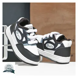 TOMSY CHOICE Colour Blocked Lace Up Casual Shoes - Black-picture-10