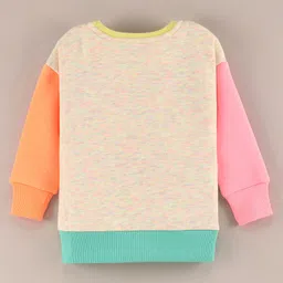 Vitamins Full Sleeves Sweatshirts Text Printed - Multicolour Beige image 2