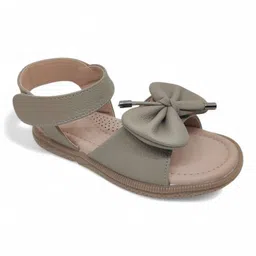Lil Lollipop Bow Applique Detailed Sandals - Green image 3
