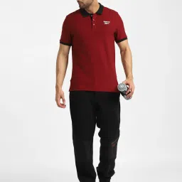 Reebok Maroon Polo T-Shirt image 5