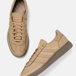 ADIDAS Originals Men Leather Textured Handball Spezial Sneakers-picture-7