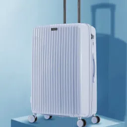 Nasher Miles Pondicherry Hard-side Polypropylene Check-In Lavender 28 inch |75cm Trolley bag image 1