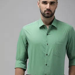 Arrow Men Original Slim Fit Pure Cotton Formal Shirt image 1