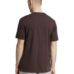 Adidas Originals Brown Regular Fit Sports T-Shirt image 2
