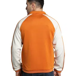 Red Tape Mustard Polyester Mock Collar Jacket image 2