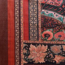 Saree Mall Multicolored Printed Dupatta image 4