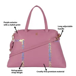 Baggit Pink Medium Tote Bag image 2