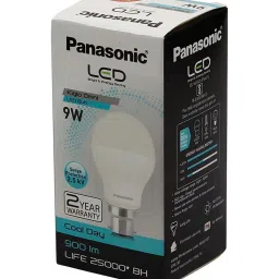 Panasonic B22 9Watt LED Bulb - Pack of 8 (Cool Day Light) image 3