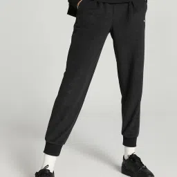 Puma Black High Rise Track Pants image 1