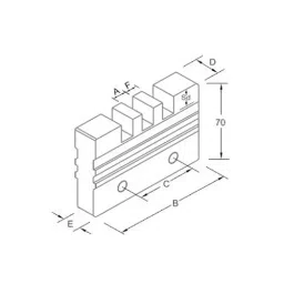 POWERMAT Three Way Adjustable Finger Type Support Ivory, 310-W image 2