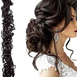 CRIBE Halo Curly Twists Hair Extension - Black-picture-29