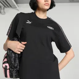 Puma Black Cotton Sports T-Shirt image 1