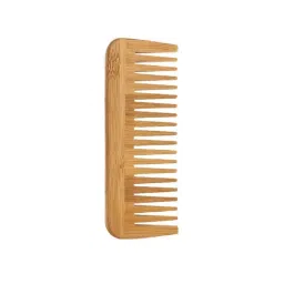Gorgio Professional Neem Wooden Premium Shampoo Comb -GSC 1010 (Colour/ Shape May Vary)-image-4