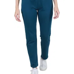 Monte Carlo Blue Regular Fit Mid Rise Trackpants image 1