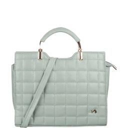 Metro Green Quilted Medium Handbag-picture-13