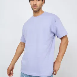 Styli Back Graphic Compact Jersey Oversized T-Shirt image 1