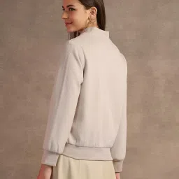 U.S. Polo Assn. White Graphic Print Jacket image 2