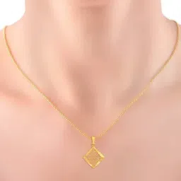 Malabar Gold and Diamonds 22k Gold Pendant without Chain for Women image 2